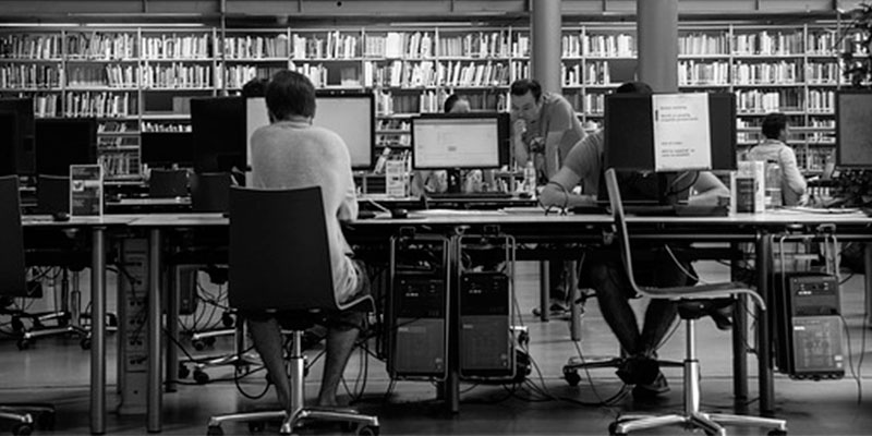 Equipamientos en bibliotecas